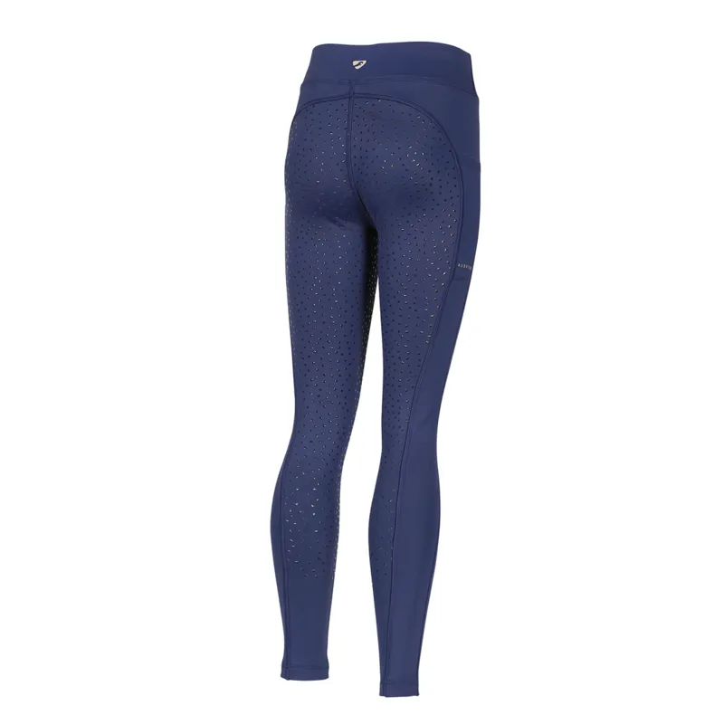 Aubrion Young Rider Shield Winter Riding Tights - Ink-2