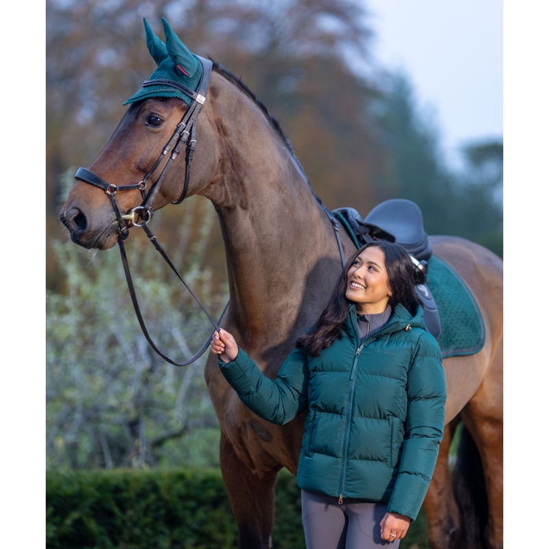 LeMieux Kenza Puffer Jacket - Spruce-9