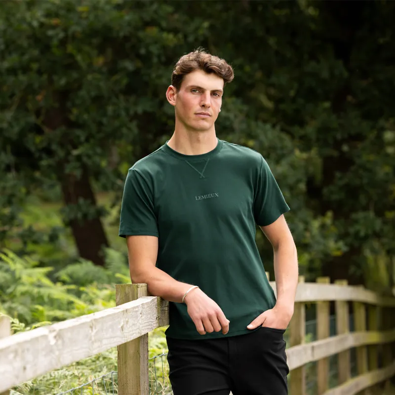 LeMieux Men's Graphic T-Shirt - Spruce-6