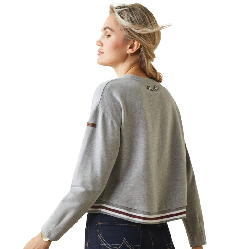 Ariat Women's Pacifica Sweatshirt - Heather Grey-1