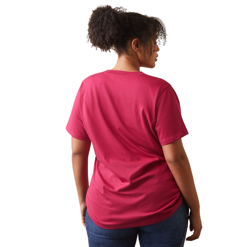 Ariat Women's Rebar Cotton Strong T-Shirt - Cherries Jubilee-1
