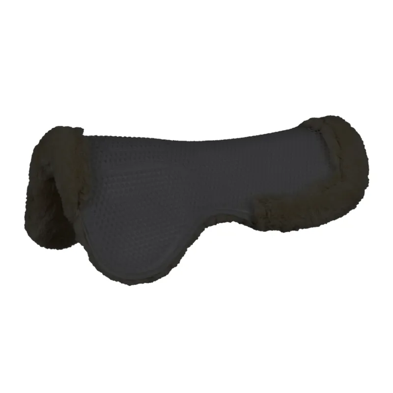 Mark Todd Deluxe Fleece Lined Gel Pad - Black/Black - Full