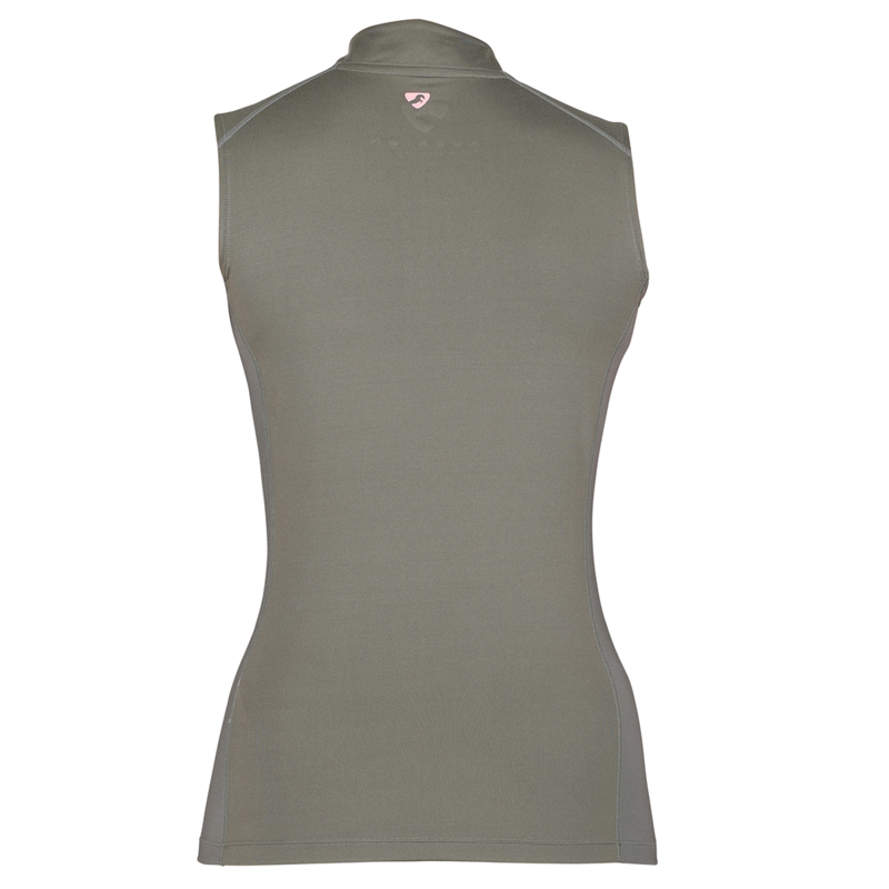 Aubrion Revive Sleeveless Base Layer - Olive-1