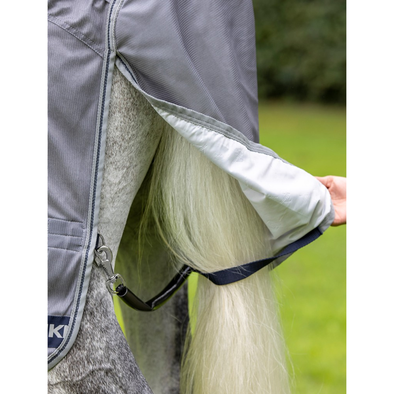 LeMieux Arika Armour-Tek Fly Rug - Silver-4