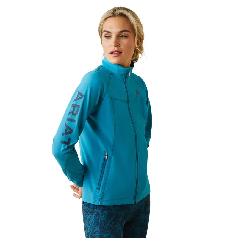 Ariat Women's Agile Softshell Jacket - Mosaic Blue