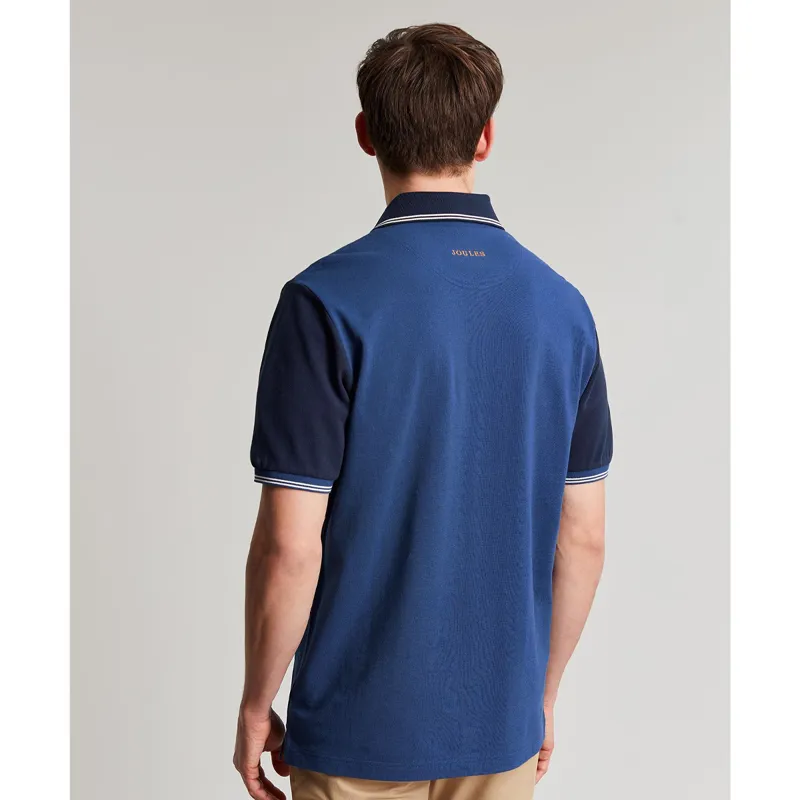 Joules Embellished Polo - Deep Blue-2