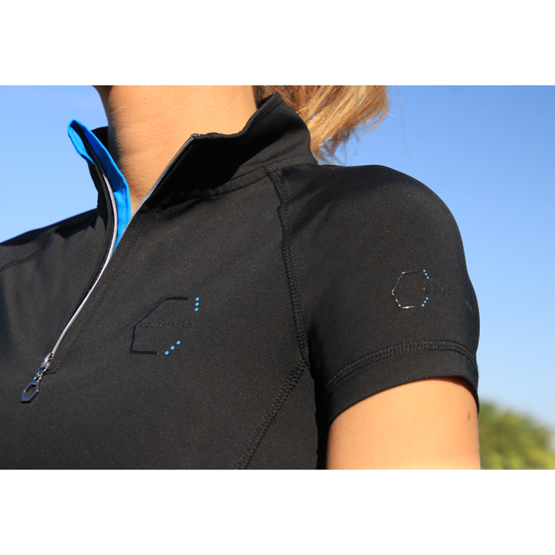 Coldstream Midlem Short Sleeve Base Layer - Black-3