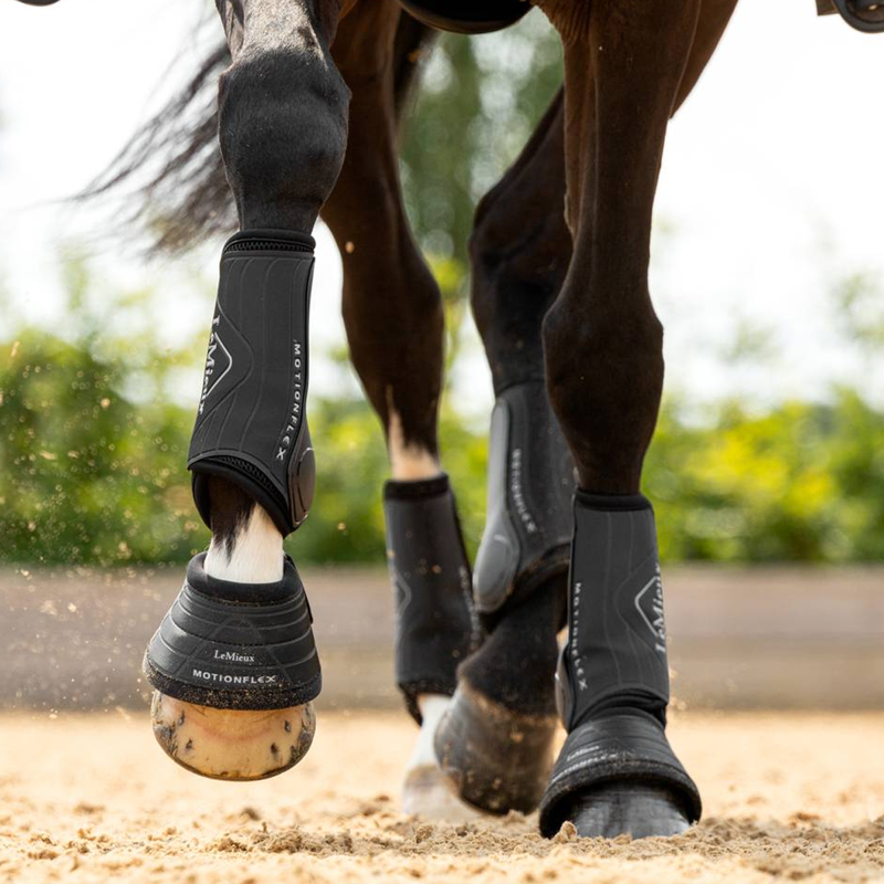 LeMieux Motionflex Dressage Boots - Black-4