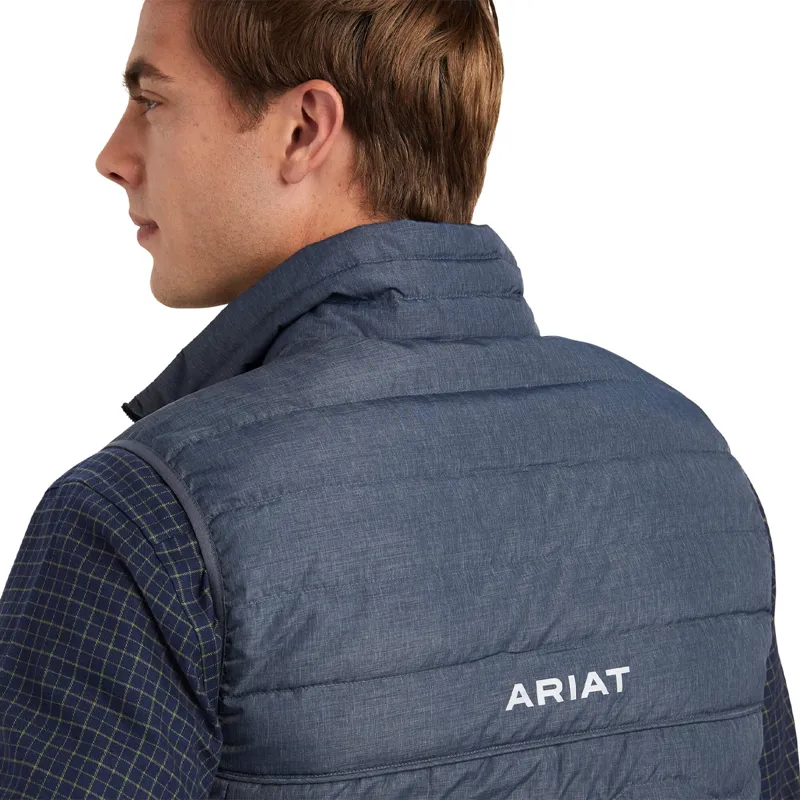 Ariat Men's Ideal Down Gilet - Charcoal Heather-3