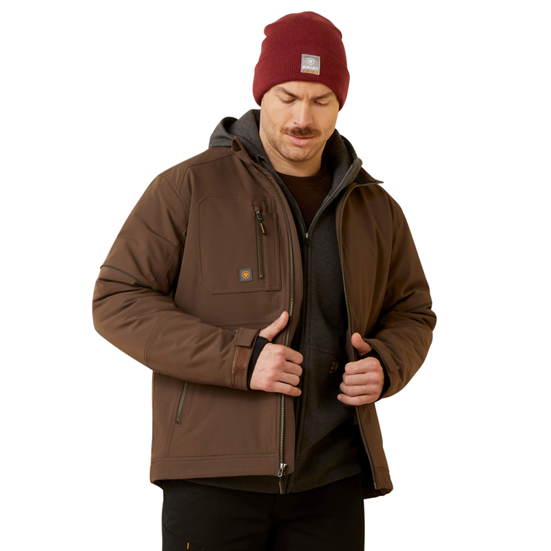 Ariat Men's Rebar DriTEK DuraStretch Insulated Jacket - Wren-1