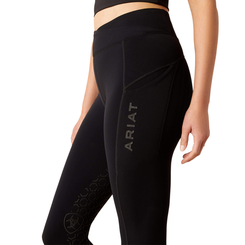 Ariat Women's Avail Half Grip Tight - Black-5