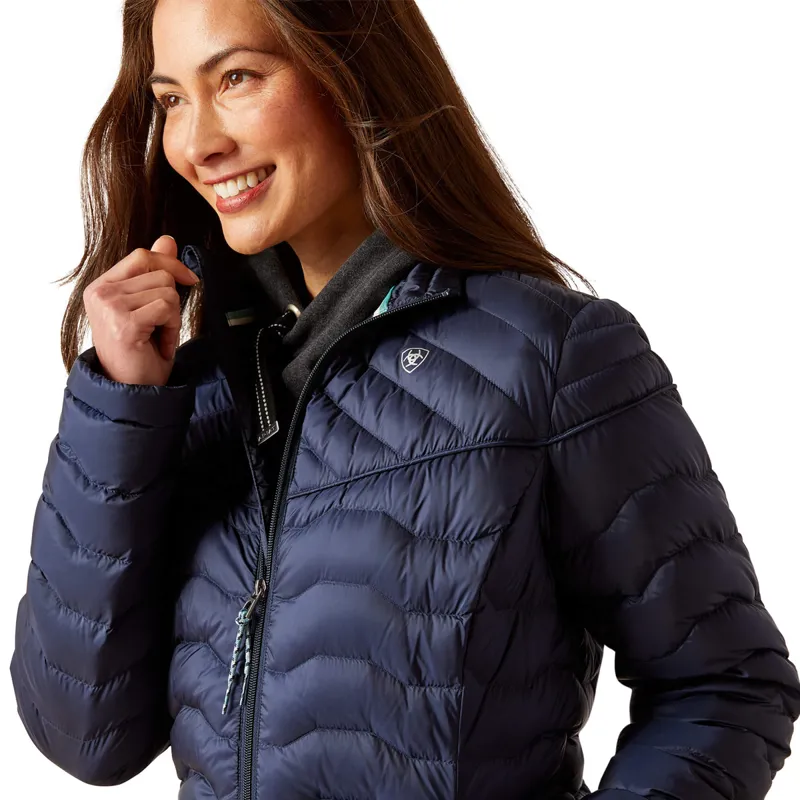 Ariat Women's Ideal Down Coat - Navy-3