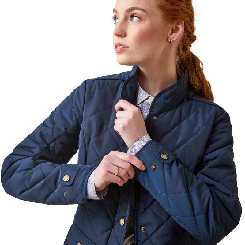 Ariat Women's Woodside Jacket - Navy-3