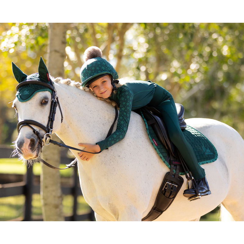 LeMieux Mini Close Contact Square - Spruce-3