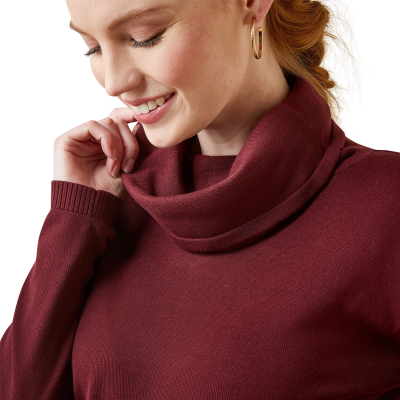 Ariat Women's Lexi Sweater - Tawny Port-4