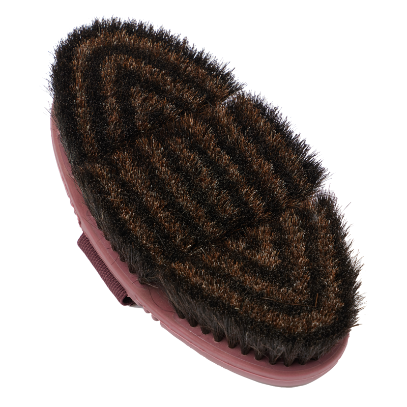 LeMieux Flexi Horse Hair Body Brush - Orchid-2