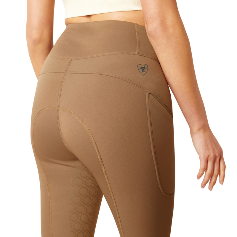 Ariat Women's Boreas Half Grip Tights - Canteen-4