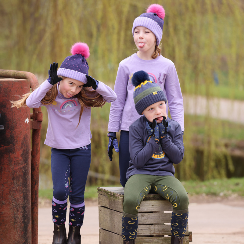 Shires Children's Tikaboo Long Sleeve T-Shirt - Lilac-2