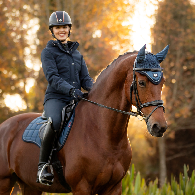 LeMieux Loire Fly Hood - Atlantic-2