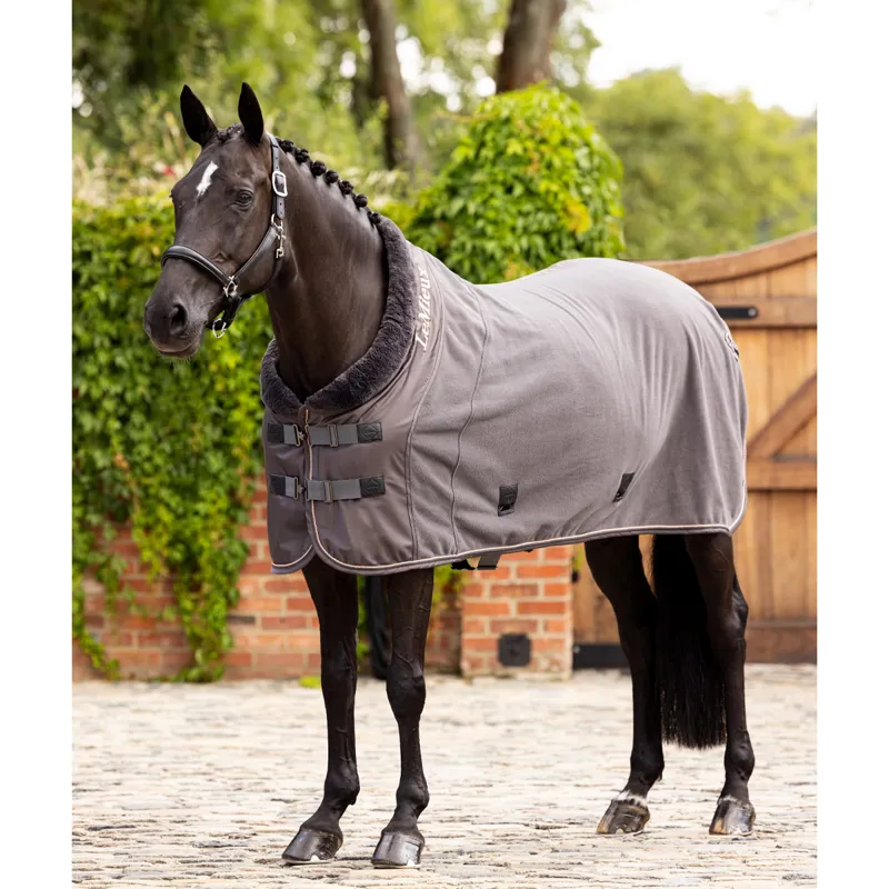 LeMieux Luxe Fleece Rug - Graphite