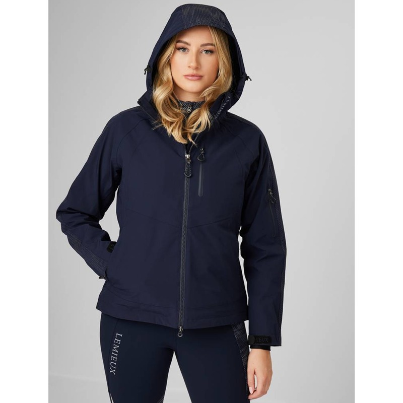 LeMieux Waterproof Torrent Jacket - Navy-6