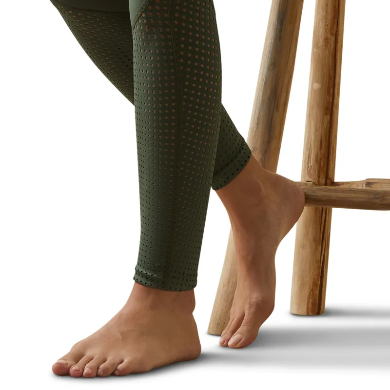 Ariat Women's Breathe EOS Half Grip Tights - Beetle-6