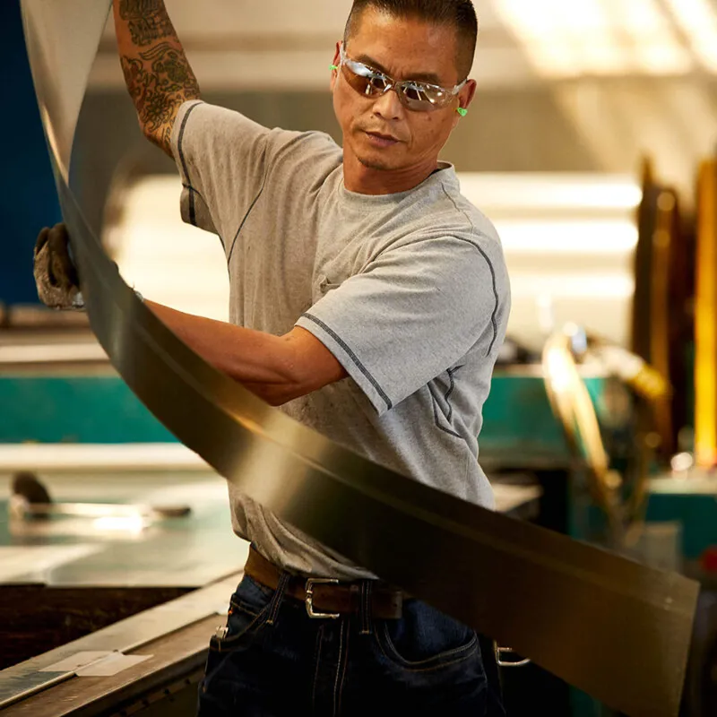 Ariat Men's Rebar Cotton Strong T-Shirt - Heather Grey-2