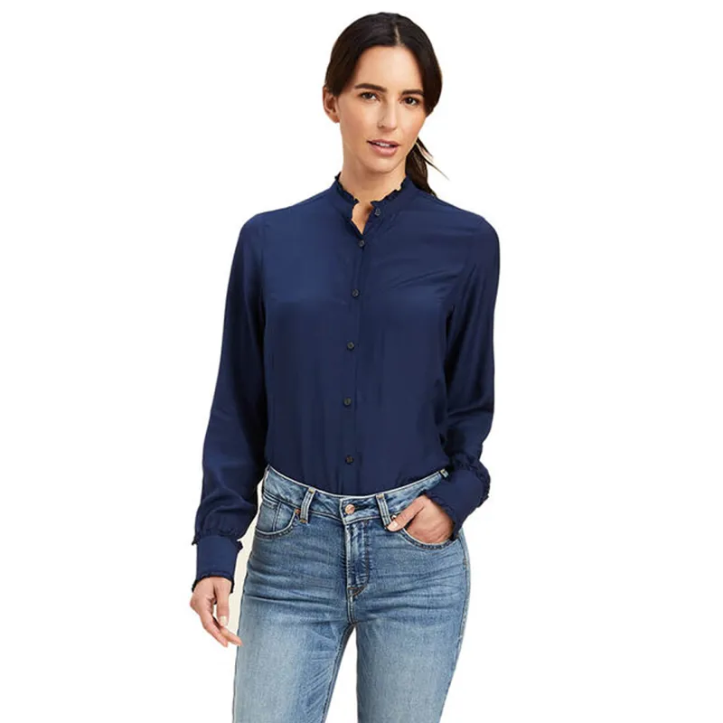 Ariat Women's Clarion Blouse - Navy