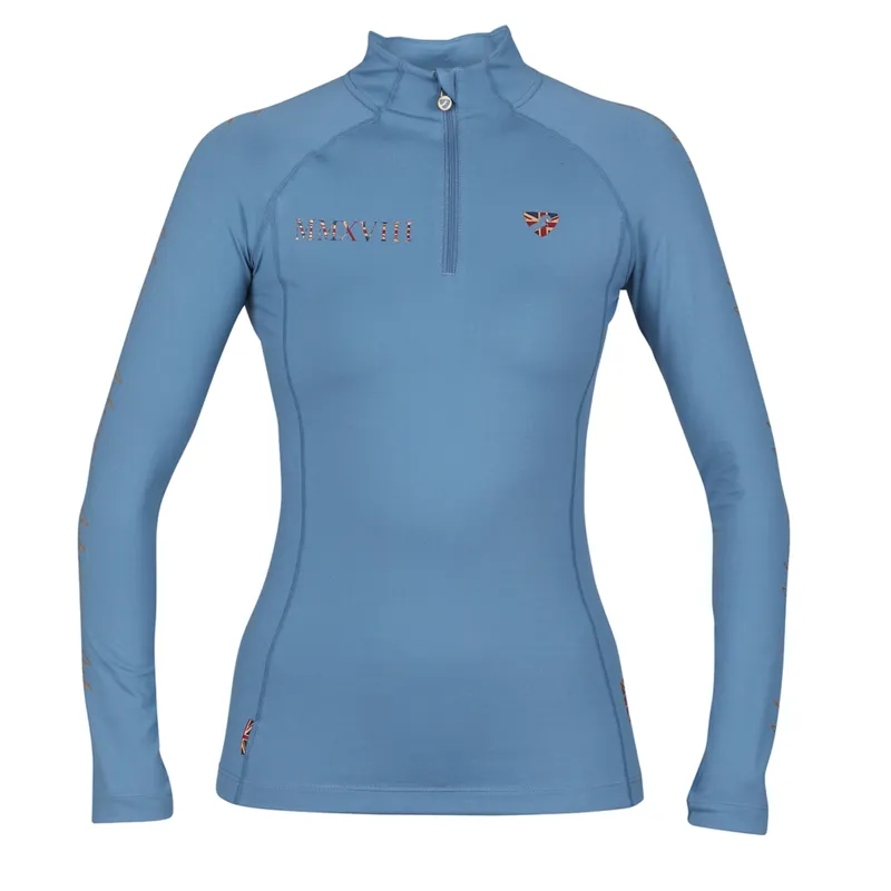 Aubrion Team Long Sleeve Base Layer - Steel