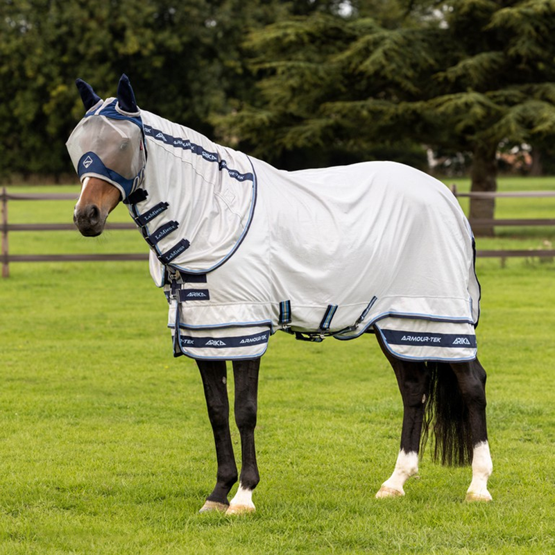 LeMieux Arika Armour-Tek Fly Rug - Silver-1