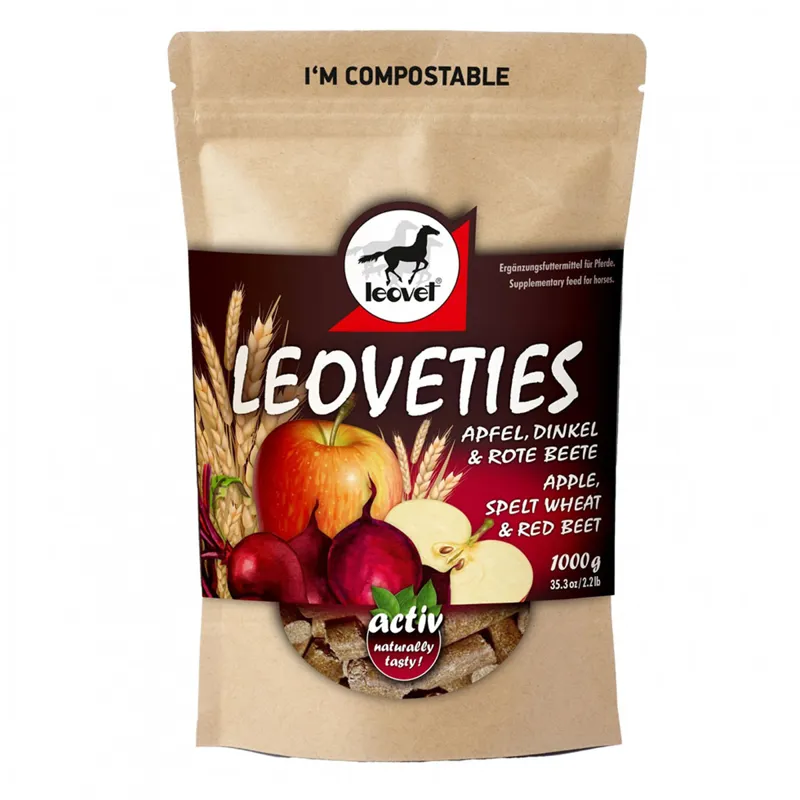 Leovet Treats -  Apple Spelt Wheat Red Beet