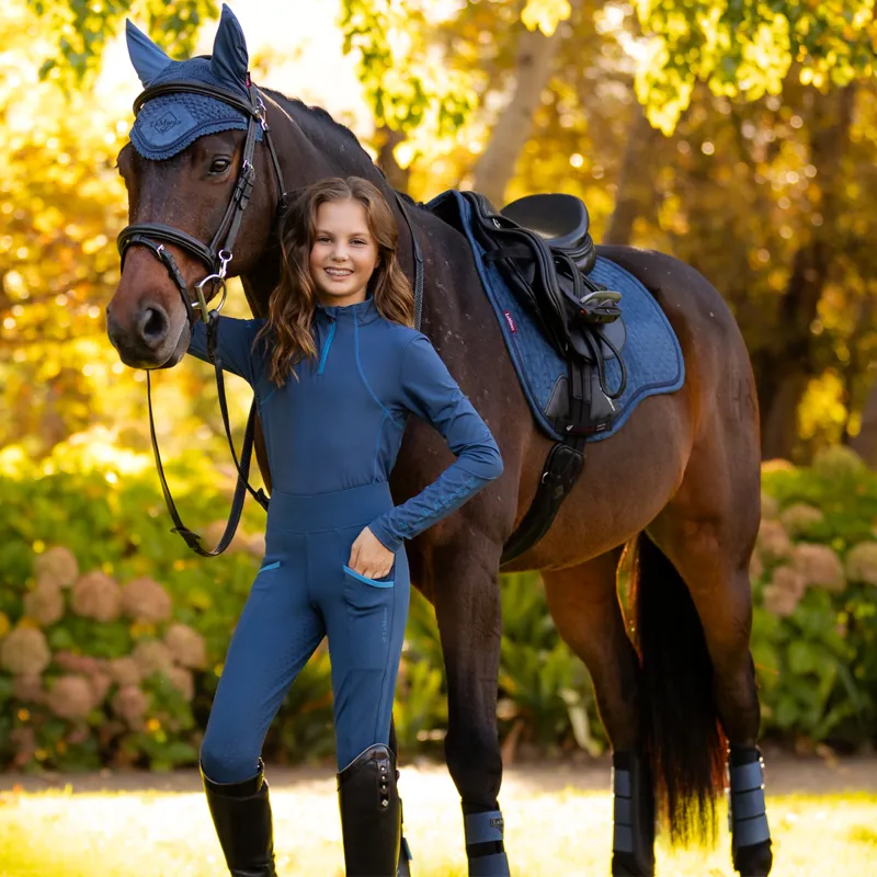 LeMieux Young Rider Base Layer - Atlantic-4