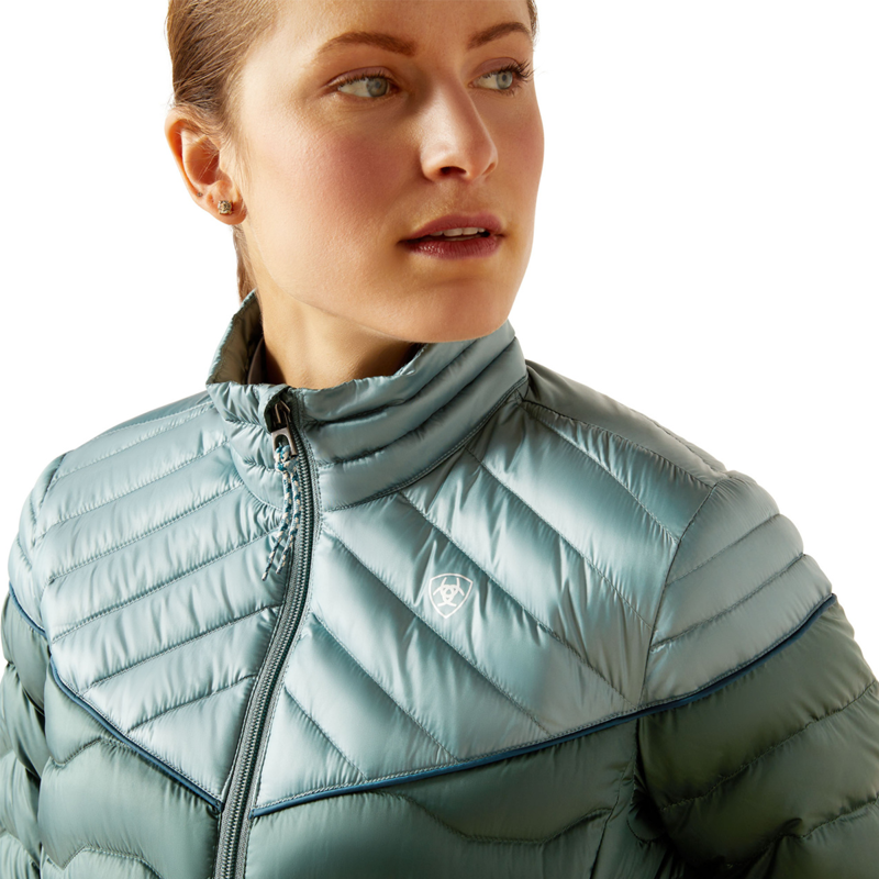 Ariat Women's Ideal Down Jacket - IR Arctic/Silver Pine-4