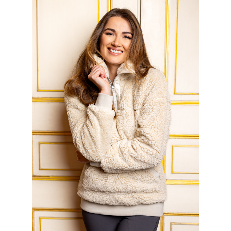 LeMieux Tara Teddy Fleece - Natural-6