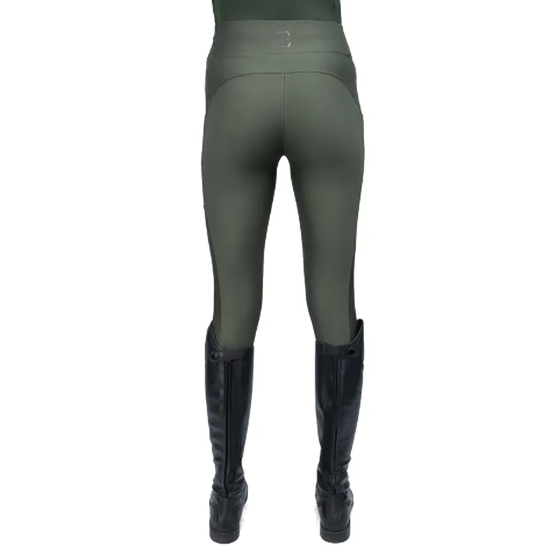 Coldstream Ednam Riding Tights - Fern Green-1