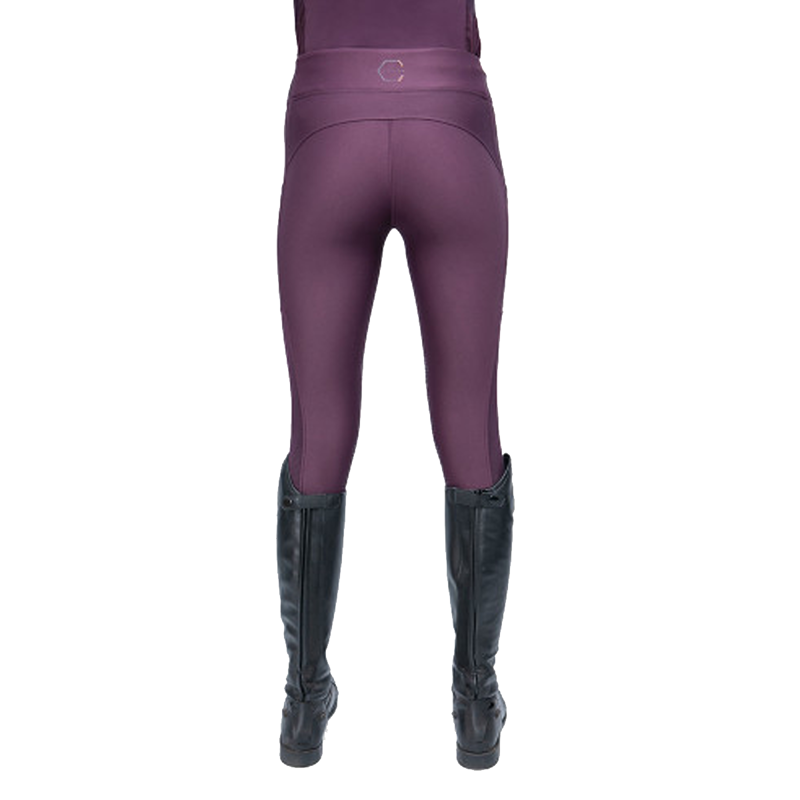 Coldstream Ednam Riding Tights - Mulberry Purple-1