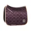 Weatherbeeta Satin Luxe Air-Tec Quilted Dressage Saddle Pad in Chocolate