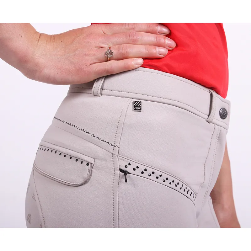 QHP Eliza Full Grip Breeches - Beige-3