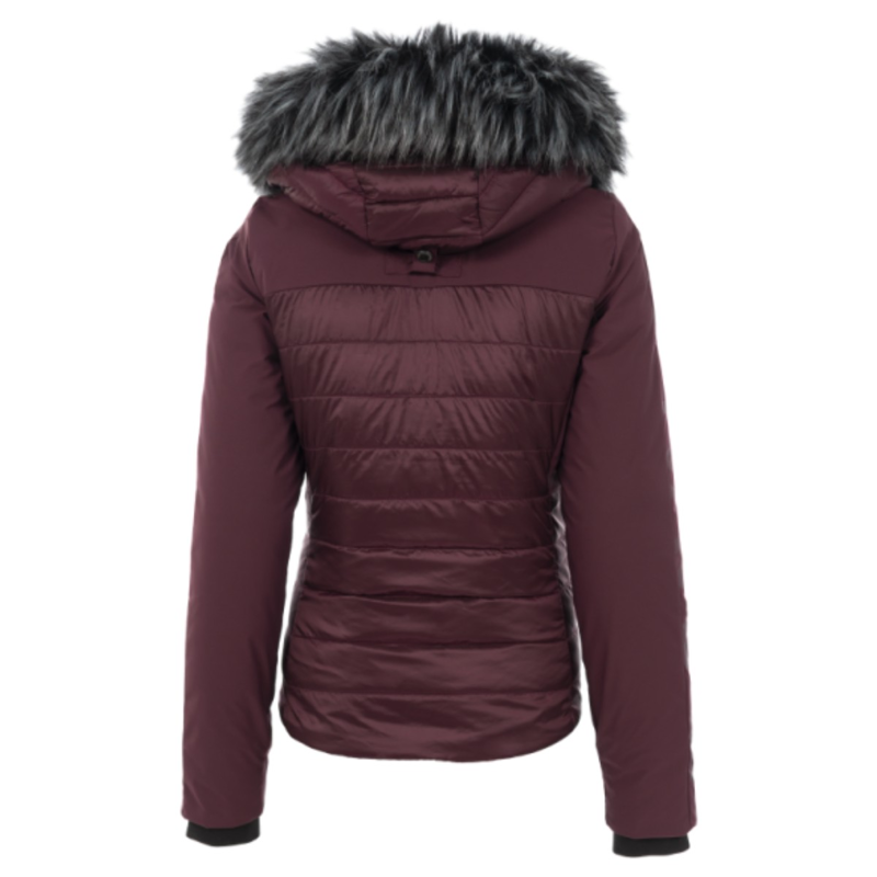 Cavallo Ladies Ella Hybrid Jacket - Red Wine 34 UK 8-1