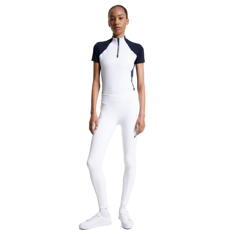 Tommy Hilfiger Women's Elmira All-Year Full Grip Leggings - Optic White-5