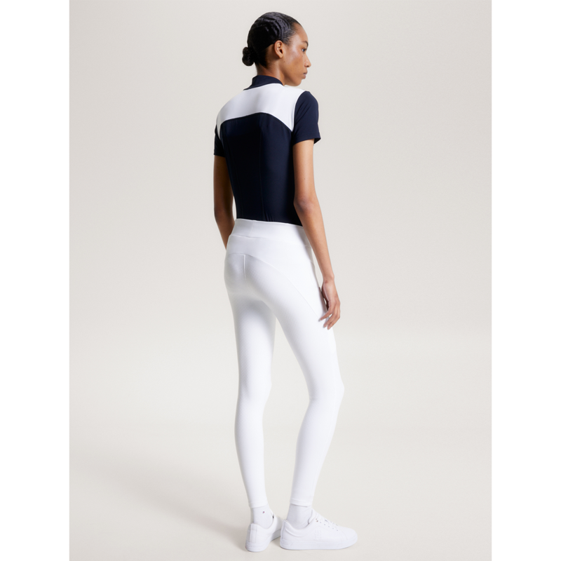 Tommy Hilfiger Women's Elmira All-Year Full Grip Leggings - Optic White-3