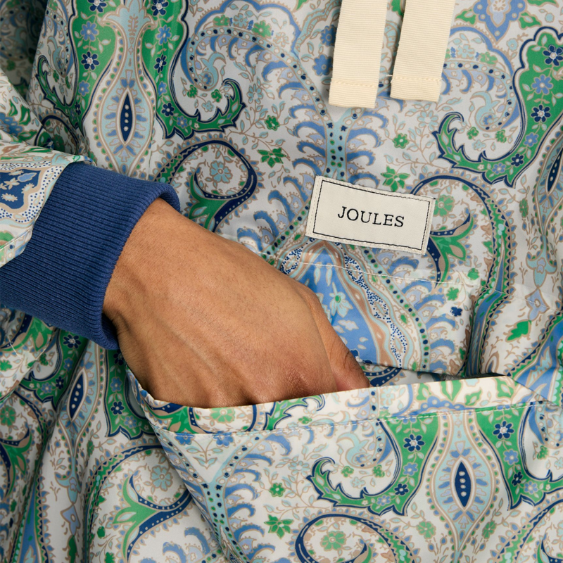 Joules Elstow Printed Poncho - Paisley-4
