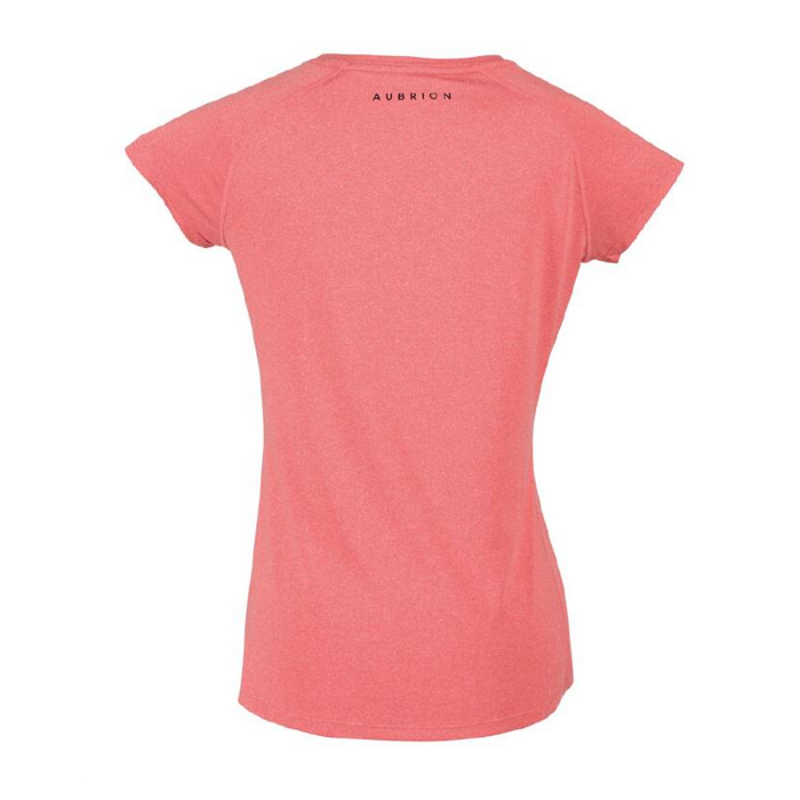 Aubrion Elverson Tech T-Shirt - Coral-1