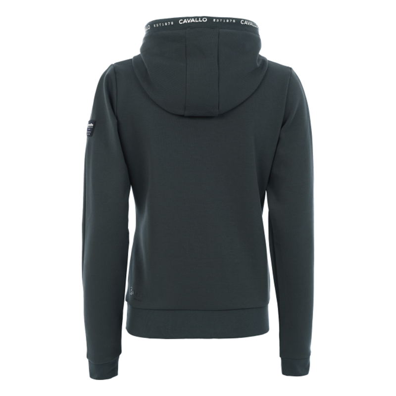 Cavallo Elvy Ladies Sweat Hoody - Deep Green-1