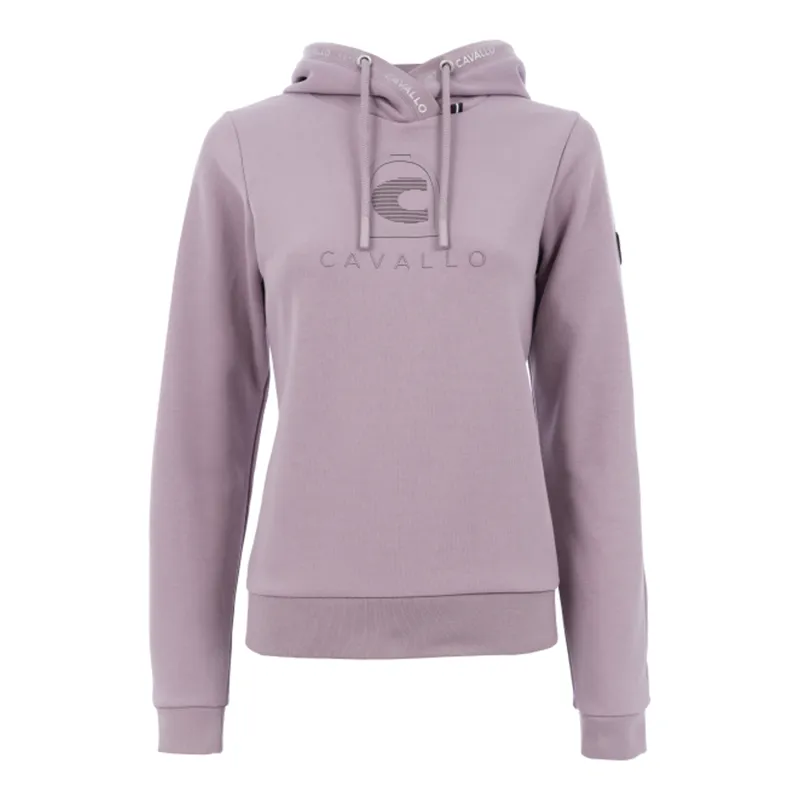 Cavallo Elvy Ladies Sweat Hoody - Powder Lilac