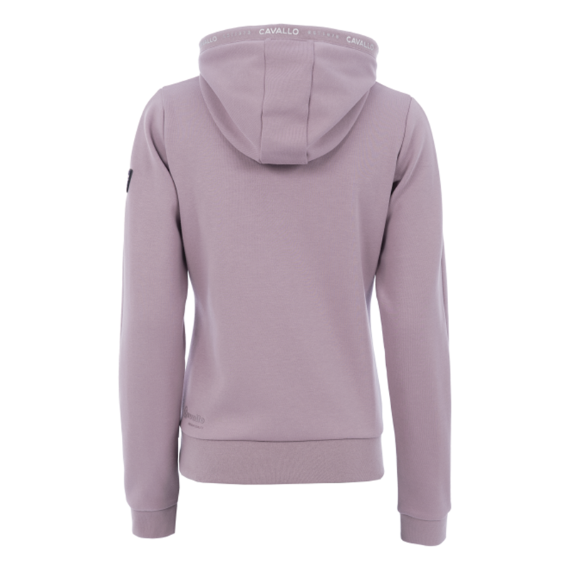 Cavallo Elvy Ladies Sweat Hoody - Powder Lilac-1
