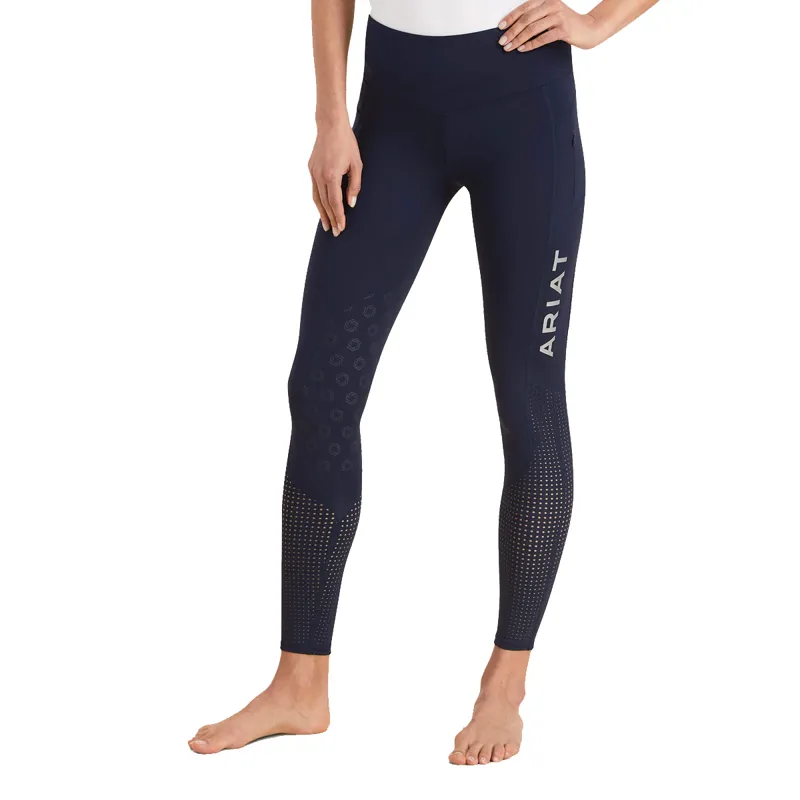 Ariat Women's EOS Knee Patch Riding Tights - Navy