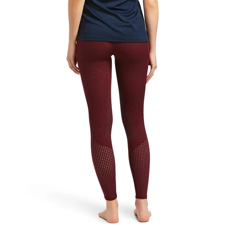 Ariat Womens EOS KP Tight - Zinfandel Bit Print Emboss -1