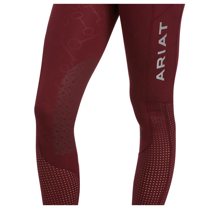 Ariat Womens EOS KP Tight - Zinfandel Bit Print Emboss -2