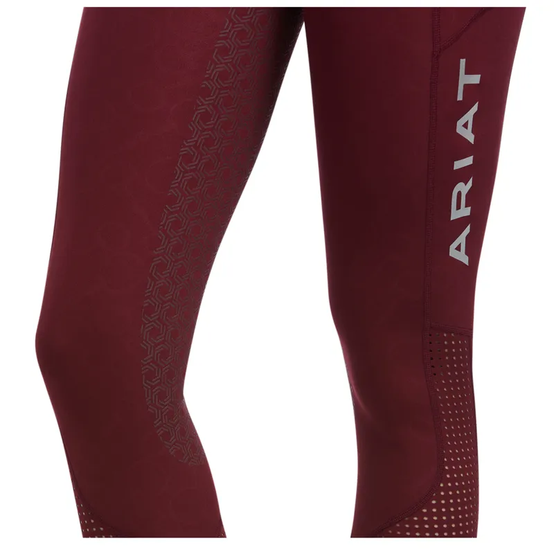 Ariat Women's EOS Full Seat Tights - Zinfandel Bit Print Emboss-3